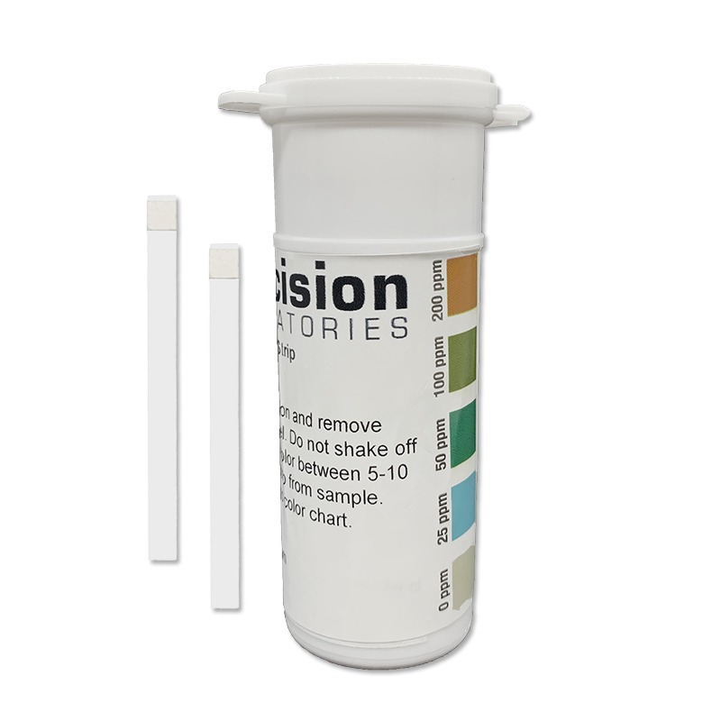 Chlorine 0-200ppm Test Strips